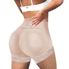 Mulheres corpo shaper acolchoado bunda levantador calcinha hip realçador falso shapewear briefs push up calcinha booty shorts 2206291674784