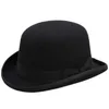 4Size 100 Wool Women Men Men Bowler Hat Pure Crushable Dome Fedora Hat4358587
