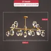 Acrylic material & K9 materials Chandeliers Lamp Modern Led Pendant Chandelier Lighting For Dining Room Chandelier Light