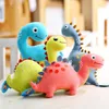 23 cm Dinosauro Peluche Carino Piccola bambola di dinosauro Tirannosauro Cuscino imbottito di alta qualità Cuscino per dormire per bambini Regalo per i bambini