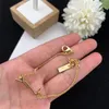 Letter Pendants Bracelet Women Designer Luxury Jewelry Silver Chains Y Gold Love Bracelets Designers Accessories Party Gifts With Box