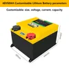 Promote the sales of 48V 60ah LiFePO4 battery pack and BMS lithium iron energy storage power golf cart battery RV Campervan off-road