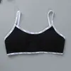 8-16 ans Adolescent Filles Coton Formation Soutien-Gorge Puberté Écolière Sport Soutiens-gorge Détachable Coussinet De Poitrine Adolescent Sous-Vêtements Tube Top Gilet L220726