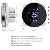 Smart Home Control WiFi Voice Remote Boiler Thermostat Backlight 3A Wekelijks programmeerbaar LCD Touchscreen Work met Alexa Google305B