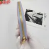 Gradient color zipper Wallet Women Designer Coin Purse Luxurys Fashion Leather Card Holder Wallets Lady Clutch Bags With Box