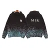 Sweats à capuche pour hommes Designer Starry Sky Splash Ink Print Couple Pull à capuche surdimensionné