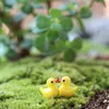 Mini-Ente aus Hartharz, kleine Enten zum Basteln, handgefertigte Schulprojekte, Miniatur-Gartendekoration 122431