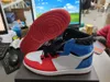 Jumpman 1 Basketskor Kvinnor Mens 1s Universitet Blue Trainers Sneakers Trophy Room Chicago High OG Hyper Royal Barely Orange Digital Rosa Sneaker