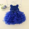 Robes pour filles vêtements pour enfants 2022 robe bébé filles été fille en couches avec nœud fête mariage tout-petits OnesiesGirl's