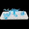 International Chess Shape Silicone Jewelry Molds DIY Clay Epoxy Resin Model Pendant Decoration Candy Chocolate Cake Mould Wholesale