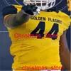 Custom Kent State Golden Flashes Football Football Jersey 11 Julian Edelman 99 Jack Lambert 18 Usama Young Josh Kline dla dorosłych zszytych NCAA