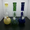 Szklana rura palenia wodę w kolorze szklanego bongs szklane bonglie. Akcesoria