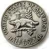 الولايات المتحدة الأمريكية 1936 ويسكونسن التذكاري نصف الدولار الحرف الفضية مطلي بالمعادن المعد