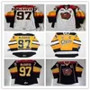 Chen37 C26 Nik1 Custom Erie Otters Hockey sobre hielo 97 Connor McDavid 9 Ryan OReilly cosido 19 Dylan Strome Cualquier número Nombre Azul marino Amarillo Blanco OHL Jerseys S-4XL