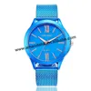 Wristwatches Wholesale Women Dress Bracelet Watches Students Wrist Men Quartz Watch Yolako 045 PVCWristwatches