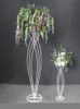 Party Decoration Wedding Rekvisita smidesjärn Flower Stand Arch Road Lead Table Framdrop Decoration Party