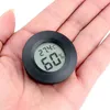 2 In1 Cigar Humidor Thermometer Hygrometer Rökningstillbehör Mini LCD Digital temperatur Fuktighet Mätdetektor Thermograph Indoor Instrument