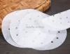5 inç 12.7 cm Yuvarlak vapur kağıt gömlekleri restoran için uygun mutfak pişirme buğulama sepeti sebze dim sum pirinç
