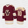 VipCeoMit 2021-22 College Hockey Jersey Drew Helleson Brian Boyle Jack St. Ivany Johnny Gaudreau Joe Mullen Noah Hanifin Cam Atkinson Patrick Giles