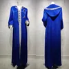 Etniska kläder 2022 Ramadan Mubarak Abayas för kvinnor Dubai muslimsk huvklänning Jalabiya Kaftan Marockansk turkisk aftonklänning islam