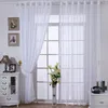居間の寝室の台所内装の装飾家の窓の治療の準備ができている様式の現代のリネンのソリッドカラーのカーテン