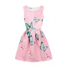 Mädchen Kleider Sommer Mädchen Schmetterling Blumen Kleid Für Jugendliche Prinzessin Elegante Hochzeit Vestidos Kinder ClothesGirl's