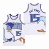 Film baskettröjor 15# Road Runner Sacramento White Fade Jersey