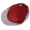 Ht1711 2018 novos chapéus de boina para homens mulheres primavera verão tampas planas retro xadrez boinas femme ajustável unisex masculino feminino boina boné j220722