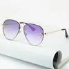Little bee Solglasögon Designerglasögon för män och kvinnor modeglasögon retro stor båge high-end design UV400 anti ultraviolett