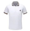 2022 Summer Clothes Luxury Designer Polo Shirts Men Casual Polo Fashion Snake Bee Print Embroidery T Shirt High Street Mens Polos Size M-3XL