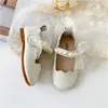 Девочки одинокая принцесса Перл мелководья детские детские детские детские туфли ботинок весенняя осень свадебная вечеринка 220705