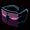 Party Decoration Luminous Glasses LED Light Up Shades Flashing Rave Night Christmas Activities Wedding Birthday DecorationParty