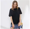 100% algodão famosa feminina designer t camisetas de alta qualidade tees de verão roupas de manga curta superior s-xl
