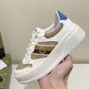 Diseñador de LUJO Mujeres Tobillo Zapatillas de skate Zapatos Suela gruesa Moda Tela de piel de becerro Almohada Sensación Casual Correr Campus Tacón bajo Tamaño 34-45