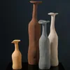 Vazen moderne creatieve keramische bloem vaas minimalistische morandi gekleurde decoratie woonkamer woning decor Noordse sculptuur kunst ornamentenvases