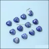 Kamień naturalny różowy kryształ 15 mm kształt serca Ozdoby kwarcowe leczenie kryształy energia reiki klejnot rzemieślniczy kawałki rąk żyć Dhseller2010 dhgnp