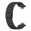 Смотреть ленты Watchband для Huawei Fit Brap Accessories Замена металлической браслетной полосы из нержавеющей стали Hele22