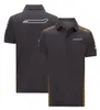 2021 F1 티셔츠 옷깃 폴로 셔츠 포뮬러 1 레이싱 슈트 짧은 슬리브 여름 야외 스포츠 빠른 건조 통기성 티셔츠 맞춤