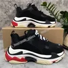 2023 frauen Männer Triple S Schuhe Papa Casual Schuhe Kristall Boden Paris Freizeit Turnschuhe Für Vintage Alte Opa Trainer Chauss