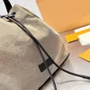 Klassieke rugzakstijl Reisschoudertassen mode handtassen dame bakken schooltassen oude bloemenletter print canvas drawing binding verstelbare lederen band