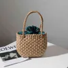 Sacs à provisions Casual Cordon De Paille Panier Pour Femmes Bohême Tissé Rotin Sac À Main Boho Shopper Épaule Voyage Plage 220412