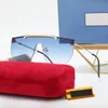 مصمم فاخر جديد نظارة شمسية للرجال مربع نظارات معدنية إطار مرآة تصميم طباعة نوع عرض بارد الصيف بيضاوي نظارات الشمس