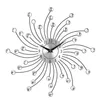 WSFS Orologio da parete grande 3D in metallo cristallo moderno decorazione domestica orologi silenziosi per soggiorno ufficio280h1810721