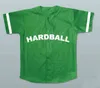 XFLSP G-BABY # 1 Hardball Prince Nacht Jersey Movie Baseball Jersey Nieuwe genaaid Any Name Vintage Zeldzaam S tot 3XL Groen