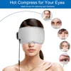 Graphene Far Infrared Heated Eye Mask For Sleeping Heating Therapy Eyepatch For Dry Eye Dark Circles Get Rid of Stye Eye Maaager 220514
