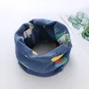 Baby Cotton Scarf Childrens Fashion Autumn Winter Boys Girls Collar Neckerchief Butterfly O-Ring Round Neck Scarves DHL FREE Y01