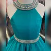 Vestidos amarillos brillantes para desfiles para bebés, niños pequeños, adolescentes, 2022, cuello con cuentas, ritzee roise, línea A, chifón, largo, niña pequeña, formal, Part261L