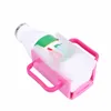 Pratico e conveniente Fornitura Universal Baby Self-Help Drink Succo Scatola per latte Portabicchieri Conservazione latte Fornitura di manici regolabili