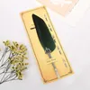 Creative Retro Turkey Feather Quill Fountain Pens Ballpoint Pen For Wedding Gift Office School Writing Teacher's Day Gift