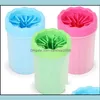 Dog Grooming Supplies Pet Home Garden New Soft Sile Brush Foot Washer Cup Puppy Dirty Washing Tools Squeeze Hand Cleaning Rrd12152 Drop De